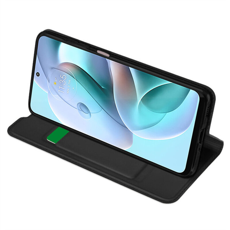 Husa Motorola Moto G41 Techsuit Magskin Book, negru