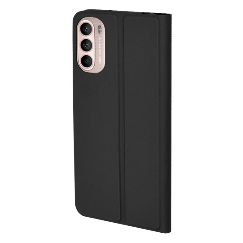 Husa Motorola Moto G41 Techsuit Magskin Book, negru