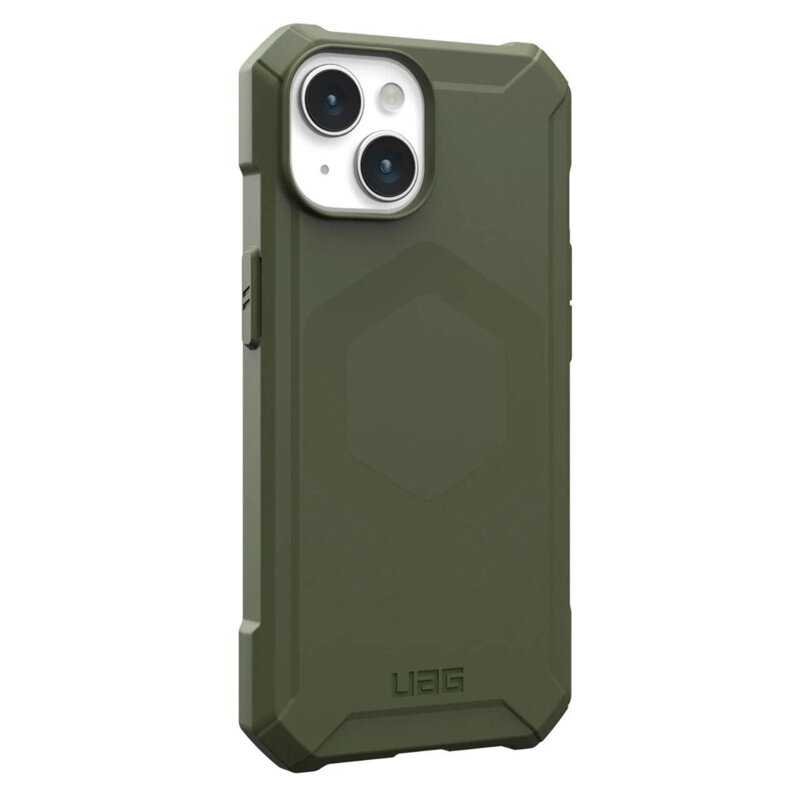 Husa iPhone 15 UAG Essential Armor MagSafe, Olive Drab