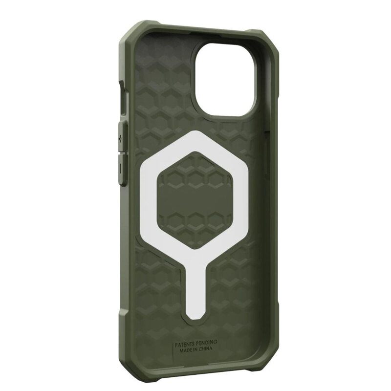 Husa iPhone 15 UAG Essential Armor MagSafe, Olive Drab