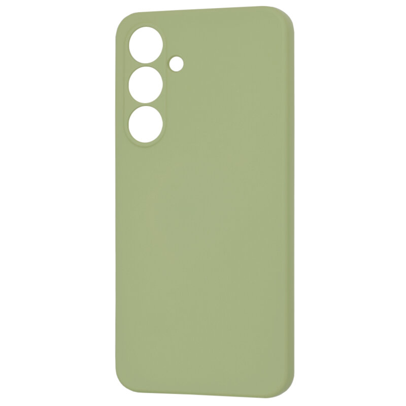 Husa silicon Samsung Galaxy S24 FE Techsuit SoftFlex MagSafe, verde