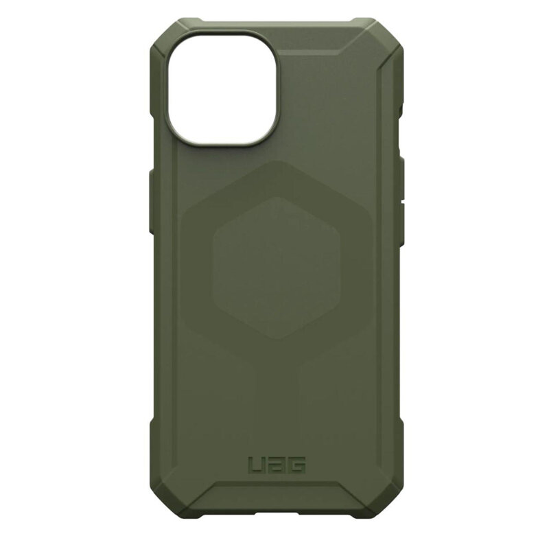 Husa iPhone 15 Pro Max UAG Essential Armor MagSafe, Olive Drab
