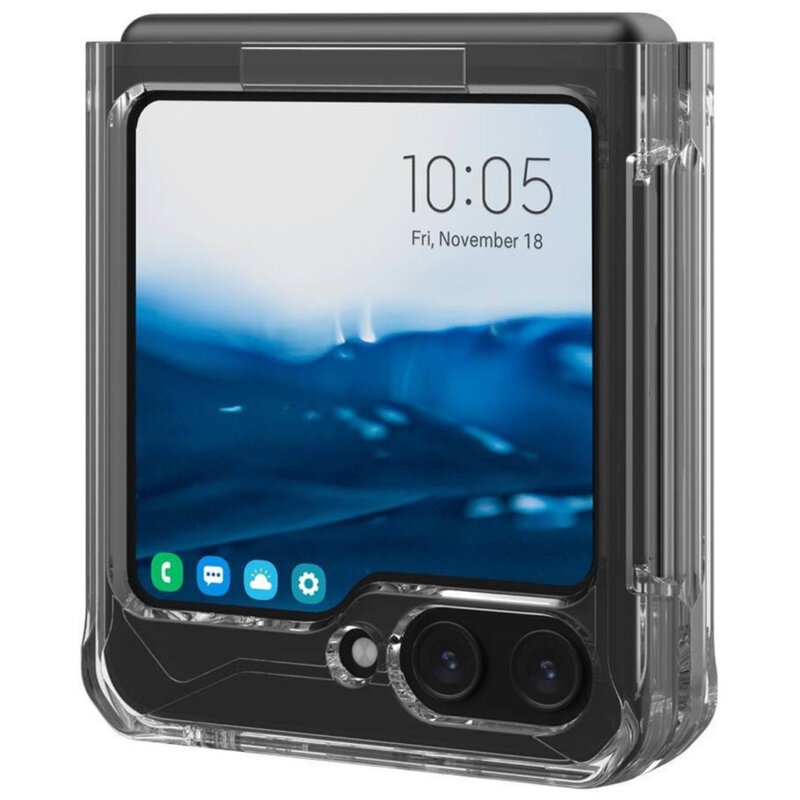 Husa Samsung Galaxy Z Flip5 UAG Plyo, Ice