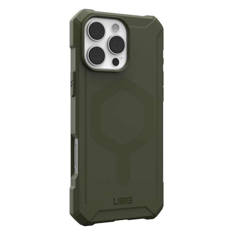 Husa iPhone 16 Pro UAG Essential Armor MagSafe, Olive Drab
