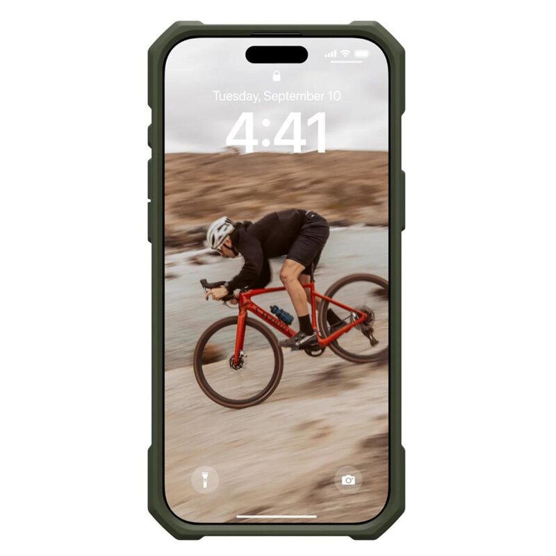 Husa iPhone 16 Pro UAG Essential Armor MagSafe, Olive Drab