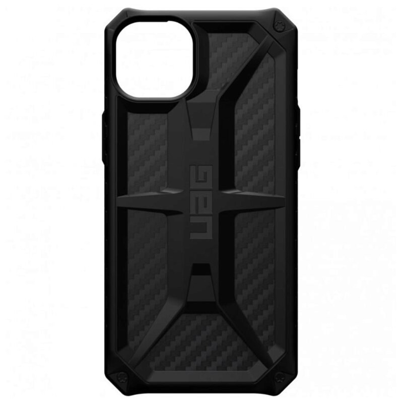 Husa iPhone 14 Plus UAG Monarch, Carbon Fiber