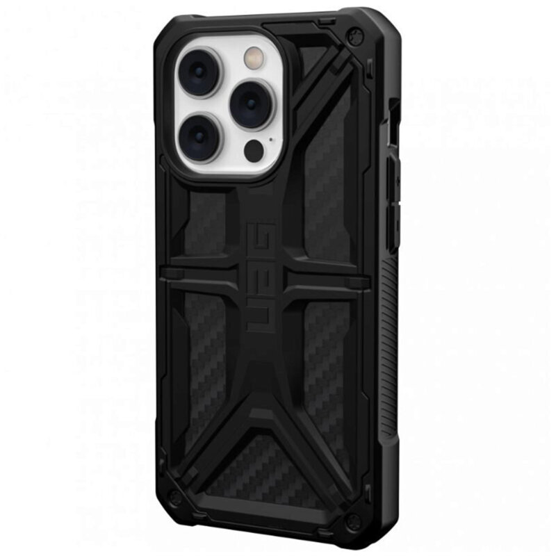 Husa iPhone 14 Pro UAG Monarch, Carbon Fiber