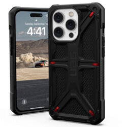 Husa iPhone 14 Pro UAG Monarch, Kevlar Black