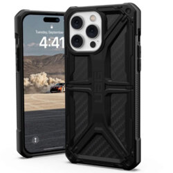 Husa iPhone 14 Pro Max UAG Monarch, Carbon Fiber