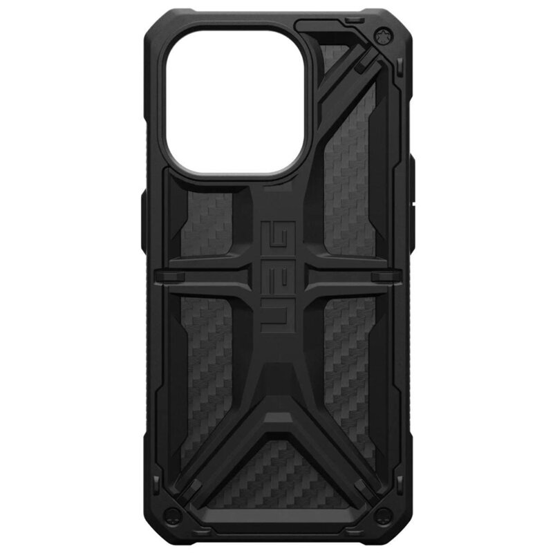 Husa iPhone 15 Pro UAG Monarch, Carbon Fiber