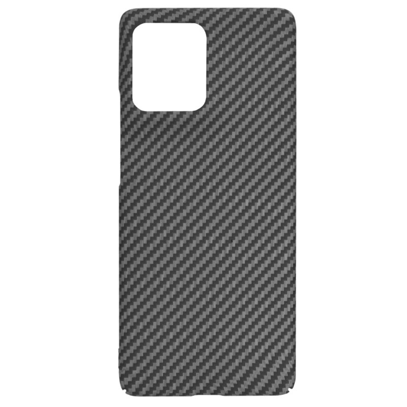 Husa Motorola Edge 50 Techsuit Carbonite FiberShell, negru