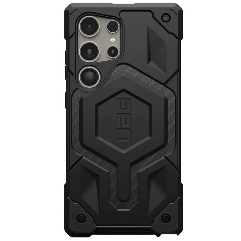 Husa Samsung Galaxy S24 Ultra UAG Monarch, Carbon Fiber