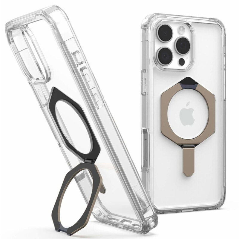 Husa iPhone 16 Pro Max UAG Plyo XTE MagSafe, Clear Titanium