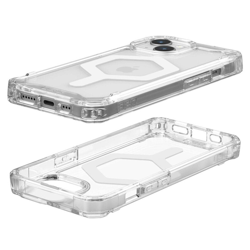 Husa iPhone 15 Plus UAG Plyo MagSafe, Ice Silver