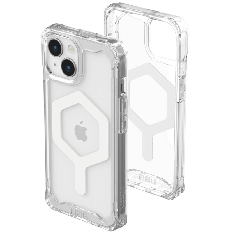 Husa iPhone 15 Plus UAG Plyo MagSafe, Ice White