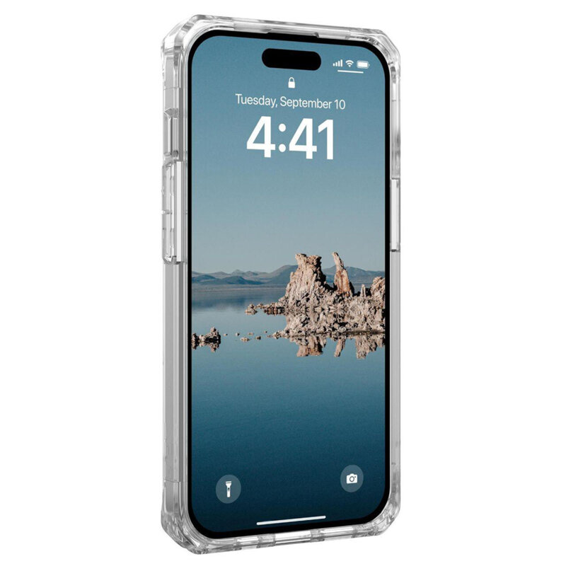 Husa iPhone 15 Plus UAG Plyo MagSafe, Ice White