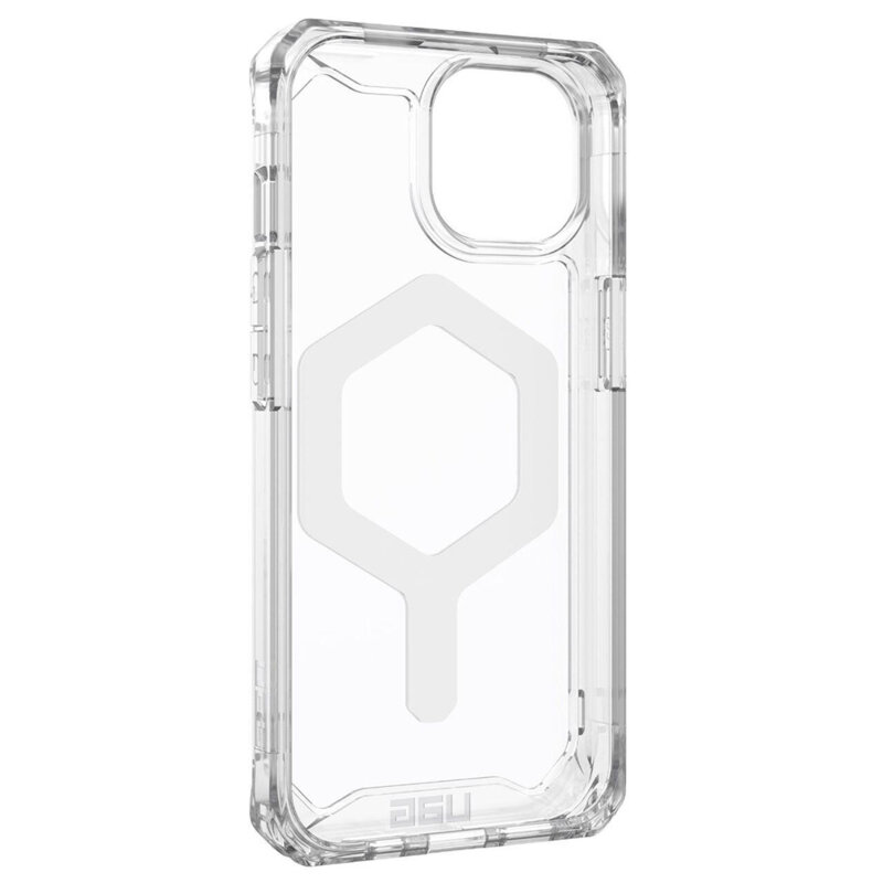 Husa iPhone 15 Plus UAG Plyo MagSafe, Ice White