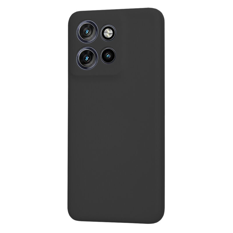 Husa silicon Motorola ThinkPhone 25 Techsuit SoftFlex, negru
