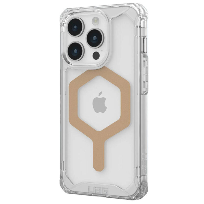 Husa iPhone 15 Pro Max UAG Plyo MagSafe,  Ice Gold