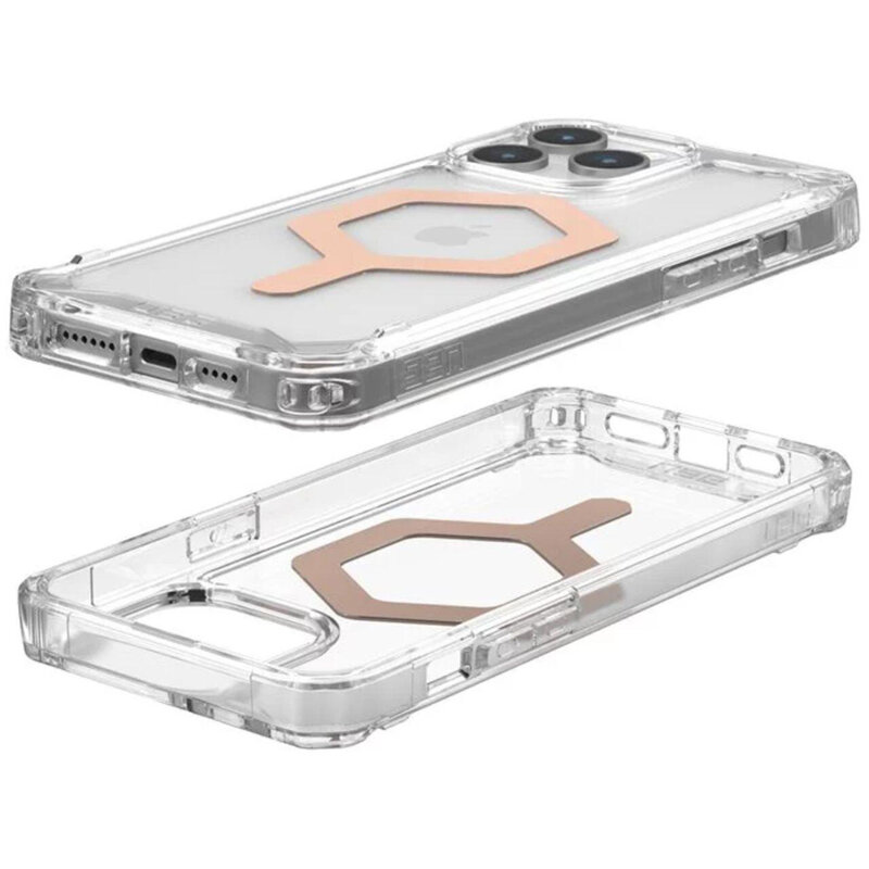 Husa iPhone 15 Pro Max UAG Plyo MagSafe, Ice Rose Gold