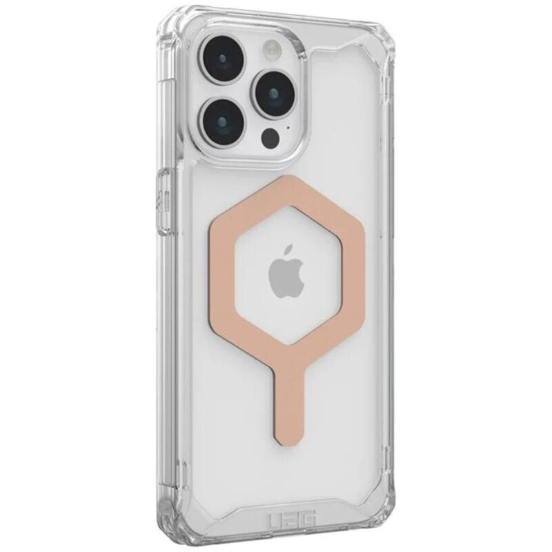 Husa iPhone 15 Pro Max UAG Plyo MagSafe, Ice Rose Gold