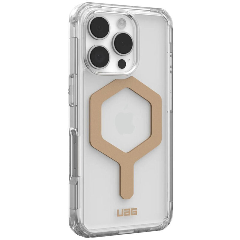 Husa iPhone 16 Pro UAG Plyo MagSafe,  Ice Gold