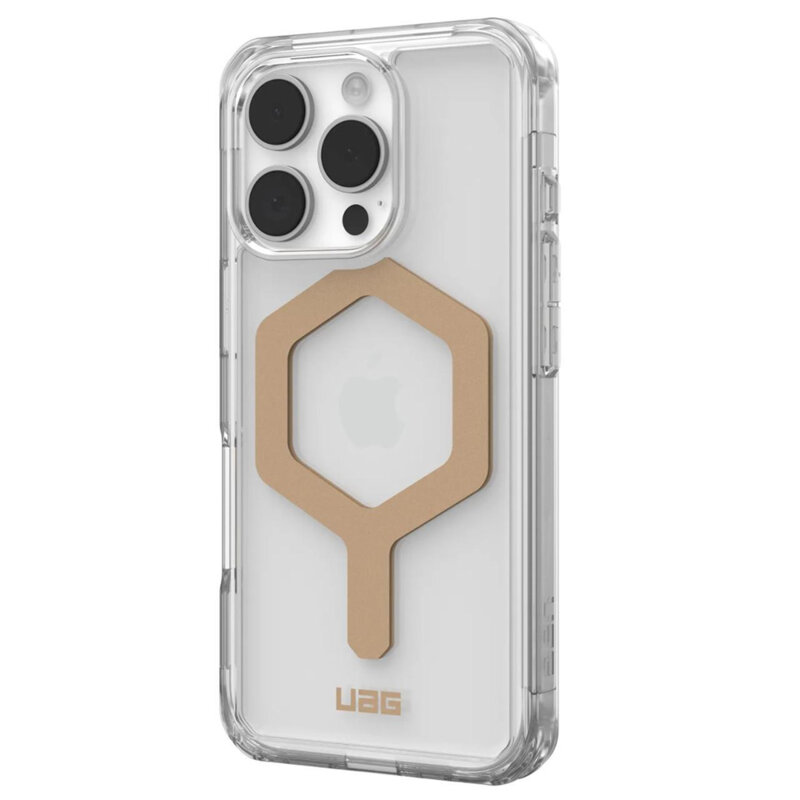Husa iPhone 16 Pro UAG Plyo MagSafe,  Ice Gold