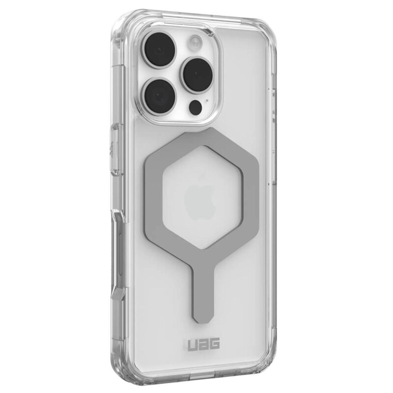 Husa iPhone 16 Pro UAG Plyo MagSafe, Ice Silver
