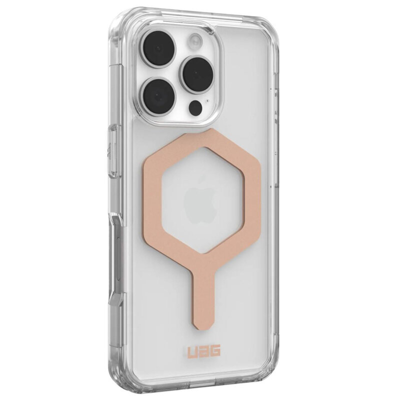 Husa iPhone 16 Pro UAG Plyo MagSafe, Ice Rose Gold