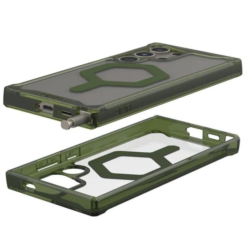 Husa Samsung Galaxy S24 Ultra UAG Plyo MagSafe, Ice Olive