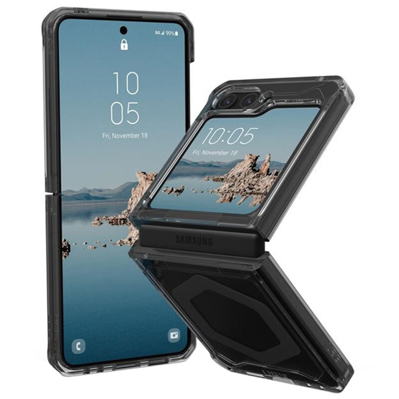 Husa Samsung Galaxy Z Flip5 UAG Plyo Pro MagSafe, Ash / Space Grey