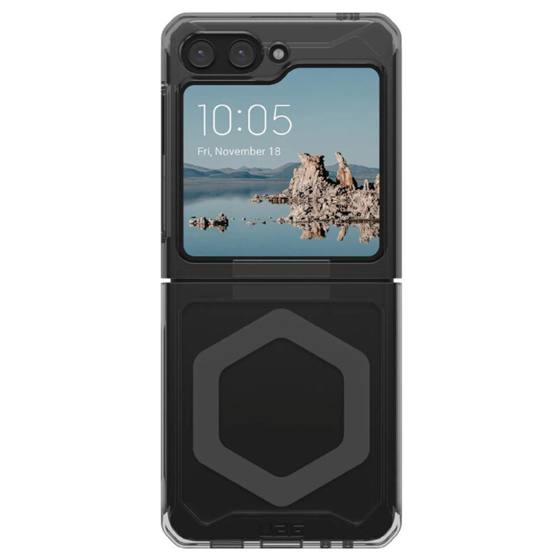 Husa Samsung Galaxy Z Flip5 UAG Plyo Pro MagSafe, Ash / Space Grey