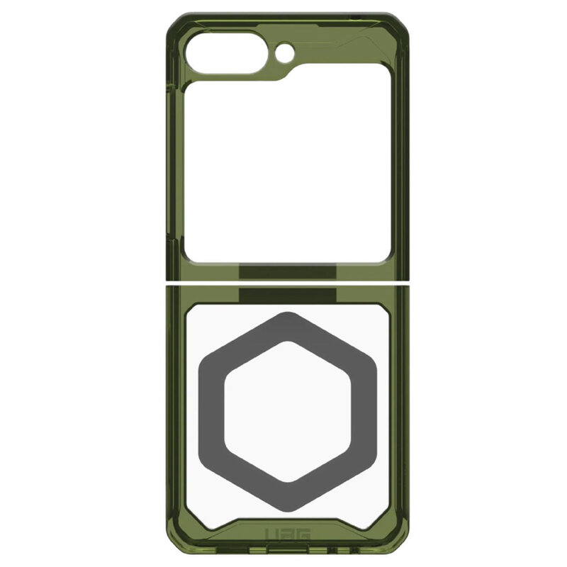 Husa Samsung Galaxy Z Flip5 UAG Plyo Pro MagSafe, Olive / Space Grey