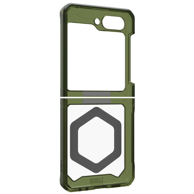 Husa Samsung Galaxy Z Flip5 UAG Plyo Pro MagSafe, Olive / Space Grey
