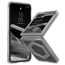 Husa Samsung Galaxy Z Flip6 UAG Plyo MagSafe, Ice Silver
