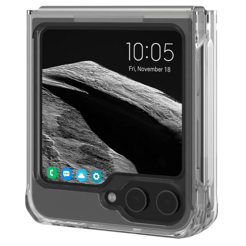 Husa Samsung Galaxy Z Flip6 UAG Plyo MagSafe, Ice Silver