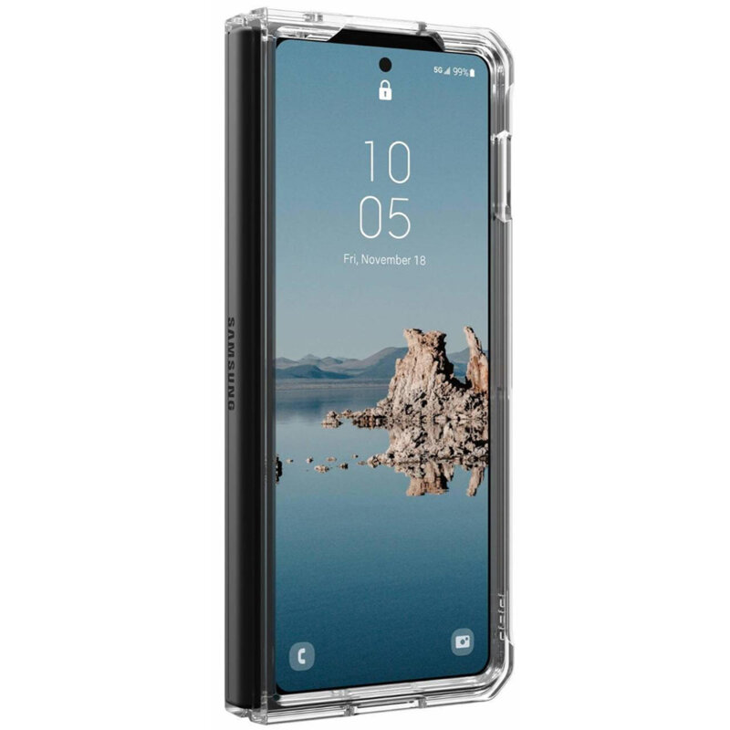 Husa Samsung Galaxy Z Fold5 UAG Plyo Pro MagSafe, Ice Silver