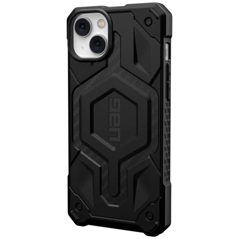 Husa iPhone 14 Plus UAG Monarch Pro MagSafe, Carbon Fiber