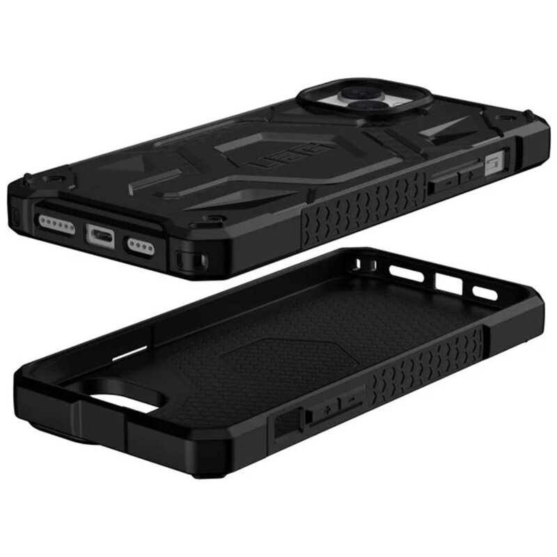 Husa iPhone 14 Plus UAG Monarch Pro MagSafe, Carbon Fiber