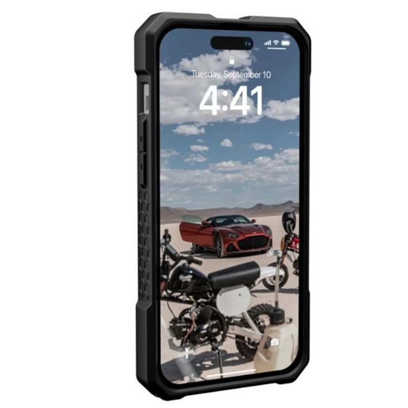 Husa iPhone 14 Pro UAG Monarch Pro MagSafe, Carbon Fiber