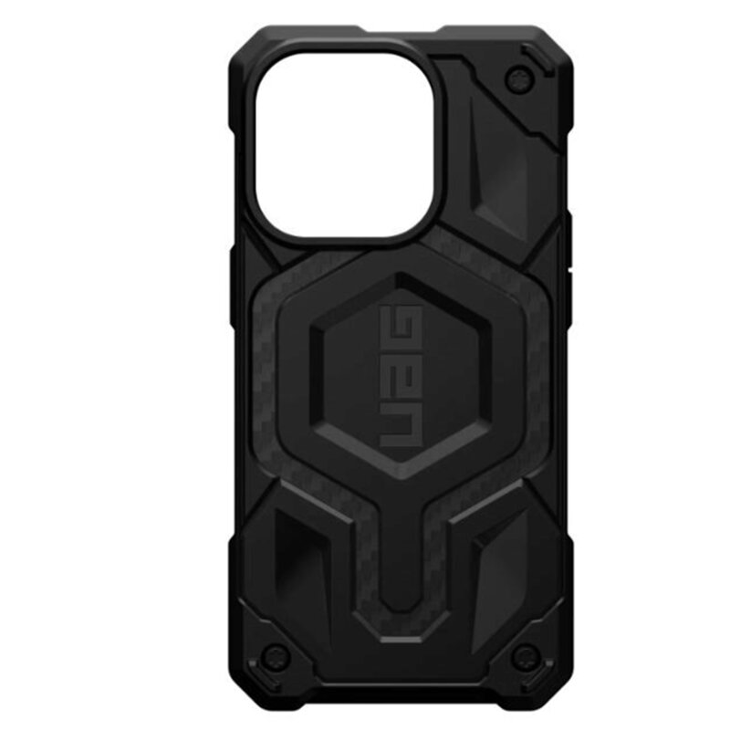 Husa iPhone 14 Pro UAG Monarch Pro MagSafe, Carbon Fiber