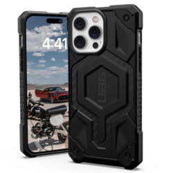 Husa iPhone 14 Pro Max UAG Monarch Pro MagSafe, Carbon Fiber