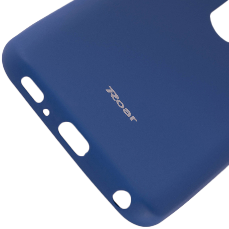 Husa LG Q7 Roar Colorful Jelly Case - Albastru Mat
