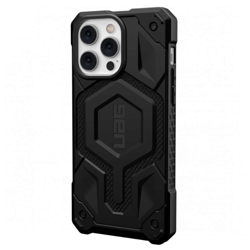 Husa iPhone 14 Pro Max UAG Monarch Pro MagSafe, Kevlar Black