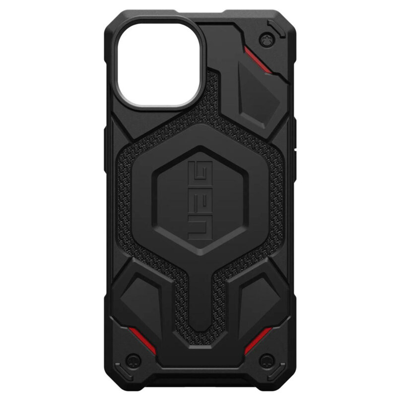 Husa iPhone 15 Plus UAG Monarch Pro MagSafe, Kevlar Black