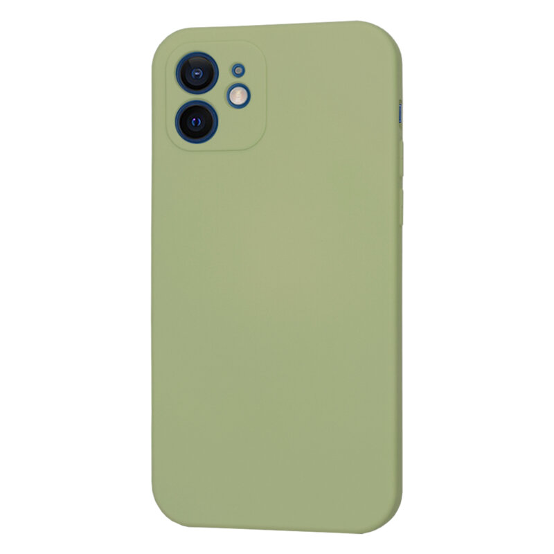 Husa silicon iPhone 12 Techsuit SoftFlex MagSafe, verde