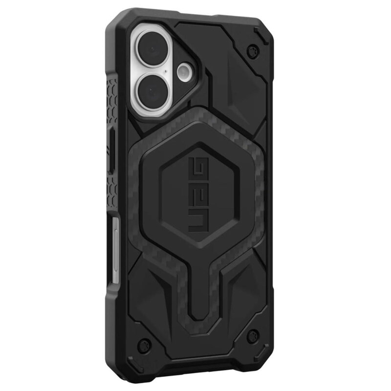 Husa iPhone 16 UAG Monarch Pro MagSafe, Carbon Fiber