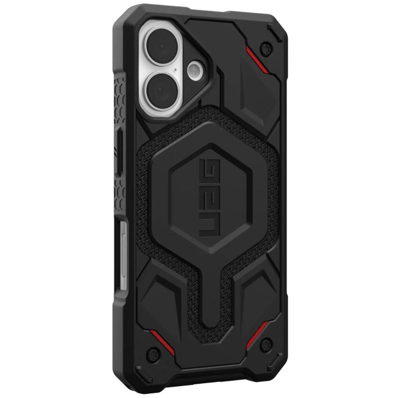 Husa iPhone 16 UAG Monarch Pro MagSafe, Kevlar Black