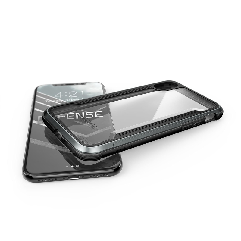 RESIGILAT-Husa Apple iPhone X, iPhone 10 X-Doria Defense Shield - Black