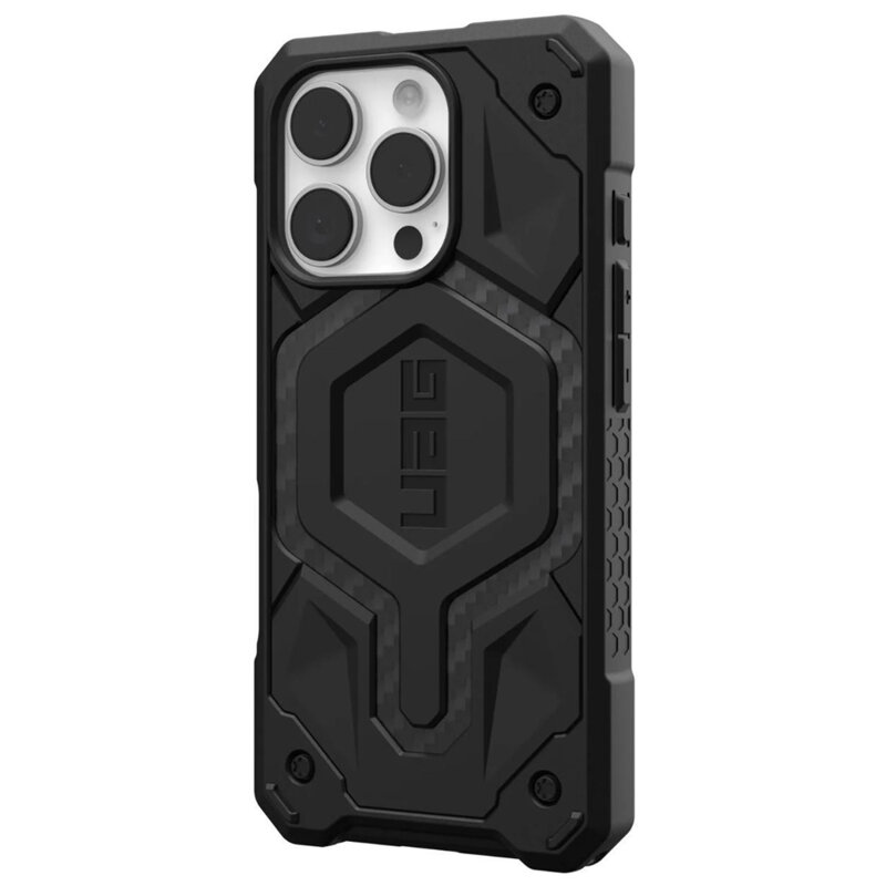 Husa iPhone 16 Pro Max UAG Monarch Pro MagSafe, Carbon Fiber